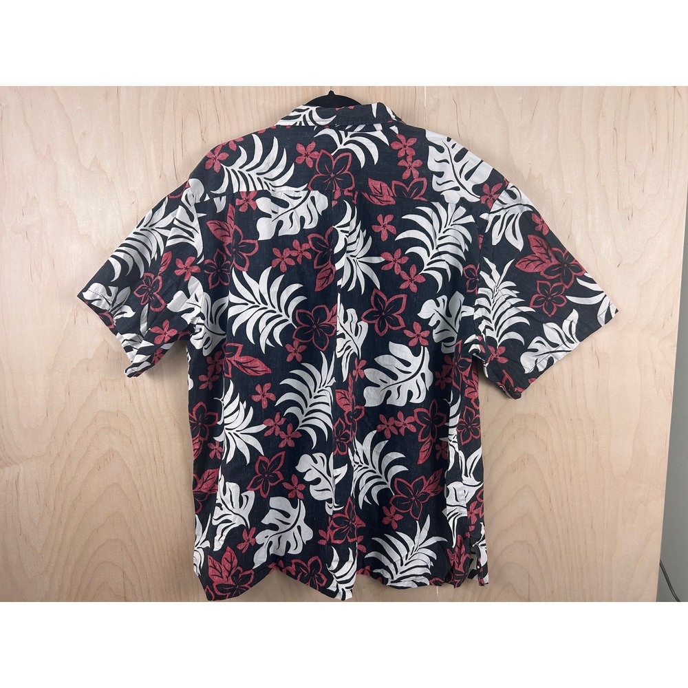 Bishop St. Hawaiian Shirt Mens 3XL Aloha Resort Floral‎ Made in Hawaii - Picture 2 of 13